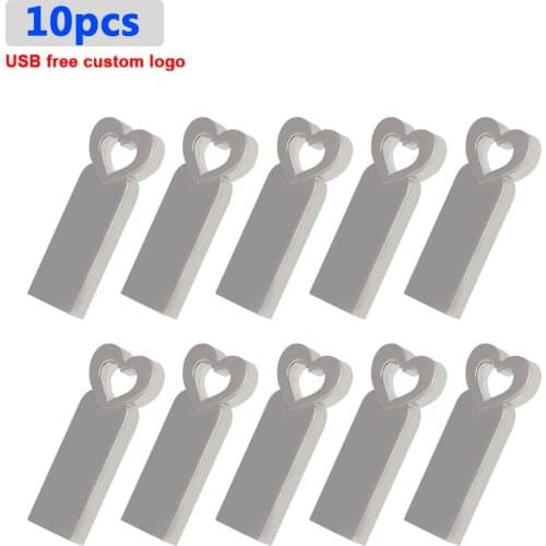 10pcs logo free Super mini usb flash drive pen drives 128gb 32gb 16gb 64gb Real Capacity micro flash pen drive memory stick usb