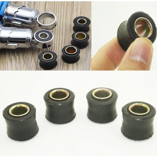 4pcs/lot 10mmx20mm Rubber Shock Absorber Suspension Bushes PIT PRO QUAD DIRT BIKE ATV