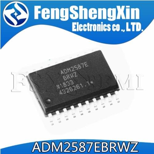 5pcs/lot New ADM2587EBRWZ ADM2587E RS485 SOP-20 transceiver ADM2587 2587E 2587