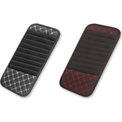 Car Sun Visor Glasses Clip DVD Card Case Holder Storage Car Interior