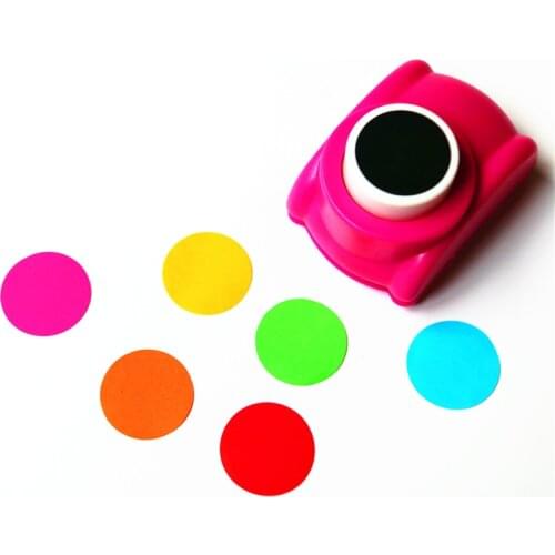 Freeship 1''/25mm circle scrapbooking punches para artesanato scrapbook cortador de papel perfurador furadores artesanaisR405