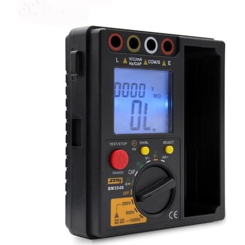SZBJ BM3548 2in1 Digital Insulation Resistance Test Meter High Quality Resistance Digital Multimeter Megger Ohm Tester