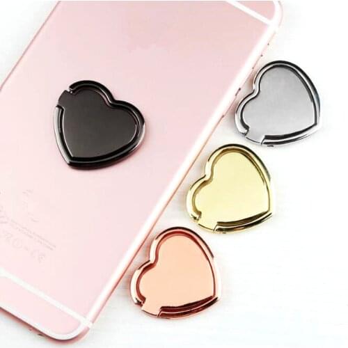 Love Shape Phone Holder Finger Phone Ring Socket Mobile Cell Holder For Xiaomi Mi 9 Huawei Samsung iphone X Xr 7 8 Plus Max Xs