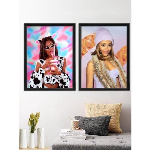 Doja Cat Hop Singer Hip Rap Music Sexy Poster Gift Prints Room Wall Stiker Art Silk Home Decor