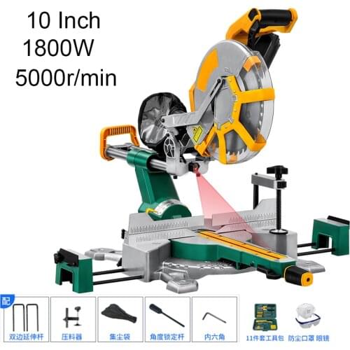 8 Inch Oblique Saw circular saw Multi-functional Table Cutter Compound Cutting Machine All Copper Motor Miter Saw