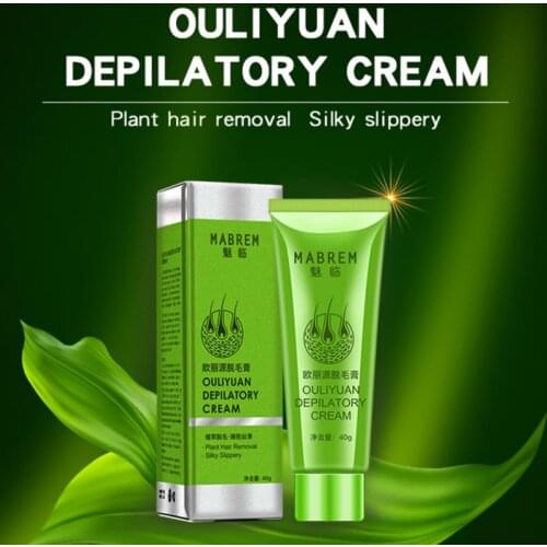 40g Painless Depilatory Hair Removal Cream For Body Leg Armpit Home Easy Clean Gentle Nourishing Hair Removal Smooth Skin TSLM1