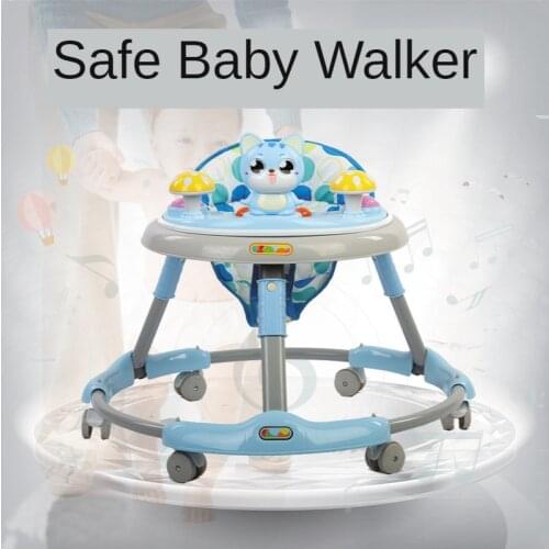 New Baby Walker Baby Baby Anti-o-leg Boy and Girl with Baby Walker 6-18 Months Baby Walker Toddler Learning Toddler Walker