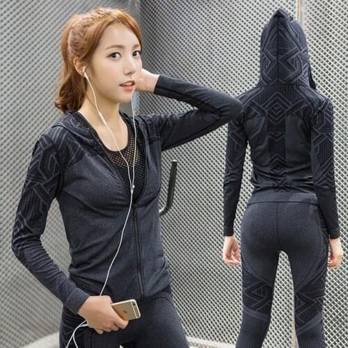 NWT 2020 Woman Outdoor Hoodies Yoga hoodie Sport Gym Fitness Athletic Running Trainning Sweatshirt With Hood