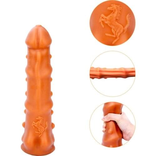 Huge Animal Dildo Anal Horse Dildo Big Anal Plug Butt Plug Sex Toys For Women Men Masturbator Penis with Suction Cup Dick Toys