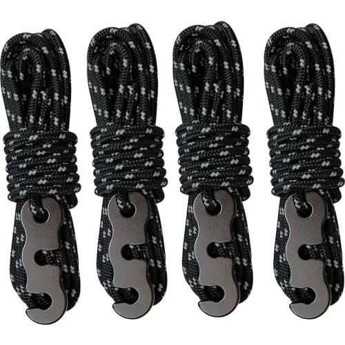 3 M Dia.3mm Paracord Parachute Cord Tent Rope Lanyard Guylines Nylon Outdoor Survival Emergence Hiking Camping Accessories