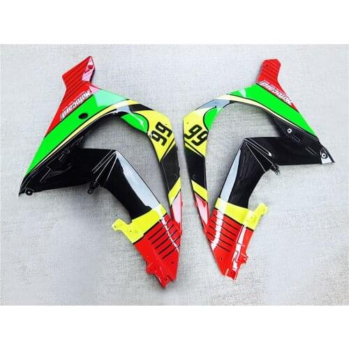 Fit For Kawasaki Ninja ZX10R 2011-2015 ZX-10R Bodywork Panel Upper Half Fairing Low Belly Pan