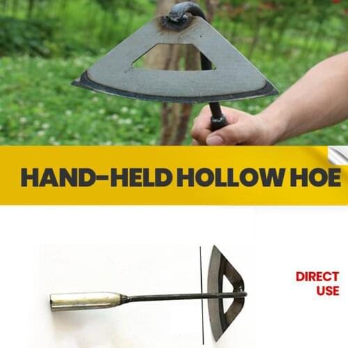 Garden Weeding Rake All-Steel Hollow Hoe Hand-held Schoffel Handheld Wieden Farming Shovel Garden Tool