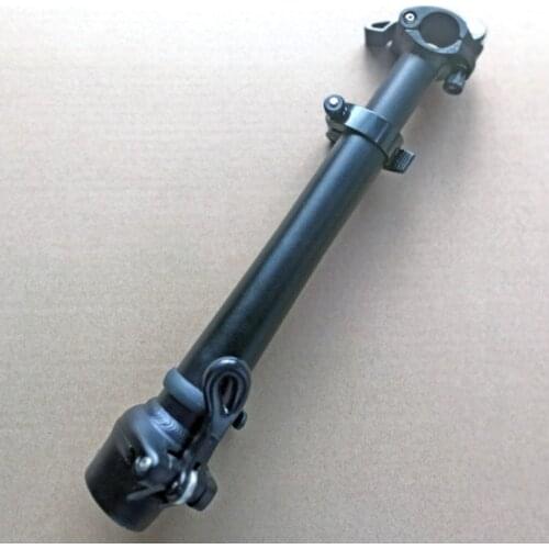 Folding Bike Head Tube Welding Folding Riser Stem Retractable Quick Release QR Headtube 25.4mm Diameter Handle