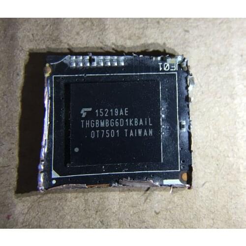 THGBMBG6D1KBAIL shear plate BGA EMCC memory 8G