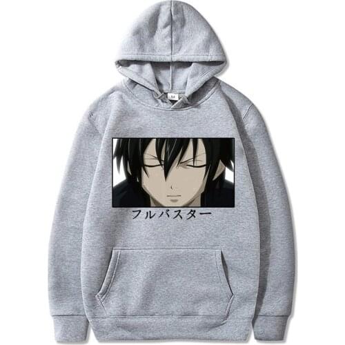 Hoodies Unisex Fairy Tail Harajuku Japanese Anime Natsu Printed women Hoodie couple Streetwear Fashion Casual sweatshirt Coat