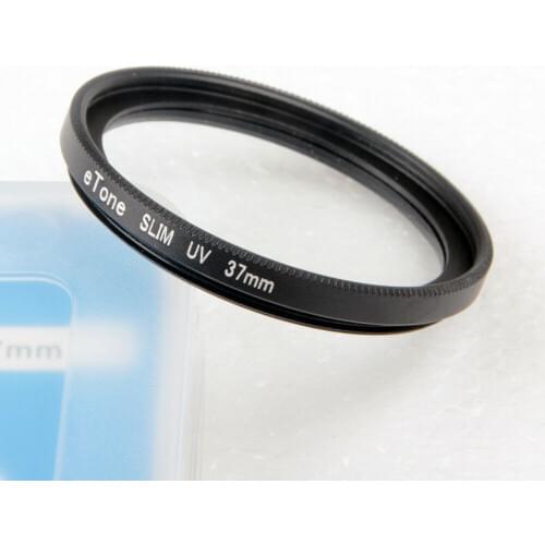 ETone Ultra Slim 37mm UV Filter For Lens Protection Absorbs The Ultraviolet Rays