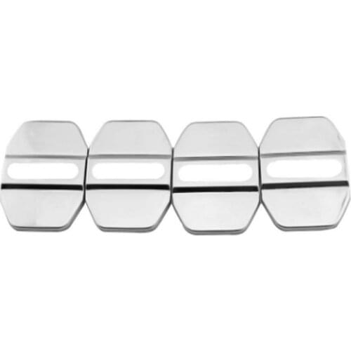 Foal Burning Car Interior Door Lock Protection Cover Sticker Doors Stickers for Jeep Compass Renegade 2016 2017 2018 Parts