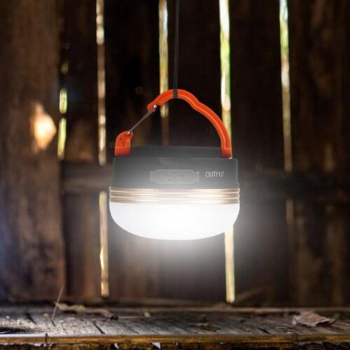 3W Camping Tent LED Light Rechargeable Emergency Light Lantern Outdoor Magnet Hanging Lamp Waterproof USB LED Bulb