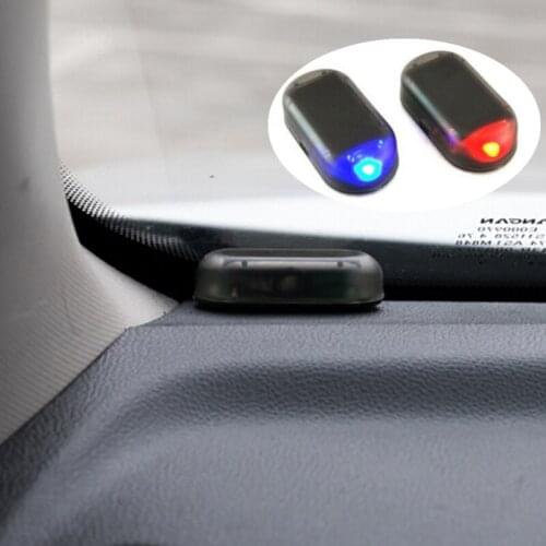 1PCS Universal Solar Power Car Alarm Lamp Security System Warning Theft Flash For Saab 9-3 9-5 9000 93 900 95 aero 9 3 9-2x 9-4x