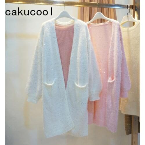 Cakucool Women's Fluffy Cardigans China