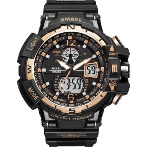 2020 Shock Men Watches Sport Watch LED Digital 50M Waterproof Casual Watch Male Clock 759 relogios masculino Watch relojes