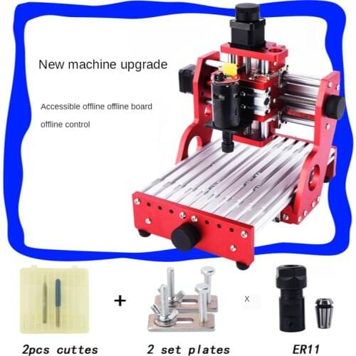 CNC1419 all metal small desktop engraving / copper aluminum metal engraving machine / machine CNC engraving machine