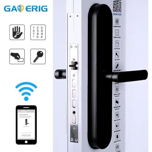 GATERIG Smart Door Lock for Hotel Apartment Interlligent Lock with Emergency Key Smart TT Lock Door Unlock