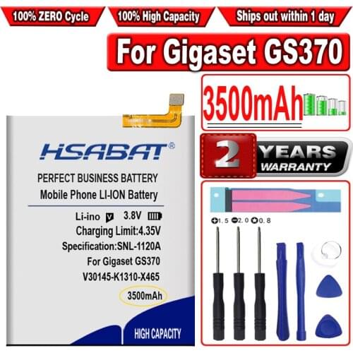 HSABAT 3500mAh V30145-K1310-X465 Battery for Gigaset GS370