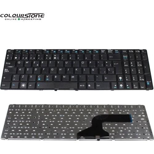 New SP Laptop Keyboard For ASUS N50 N53SV K52 K52F K53 K72 A53 A52 U50 G51 N51 N52 N53 G73 Spanish Teclado Notebook Keyboard