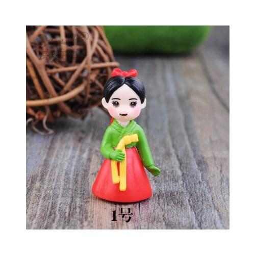 Micro background of moss plants landscape jewelry DIY assembly small place toy doll Present girl