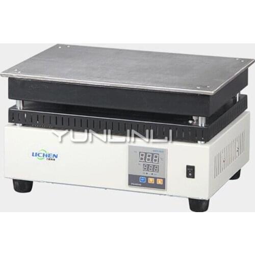 Stainless Steel Electric Digital Display Constant Temperature Heating Plate 220V 1200W Laboratory Preheating Platform DB-XAB