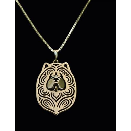 Drop shipping-Chow Chow Necklace