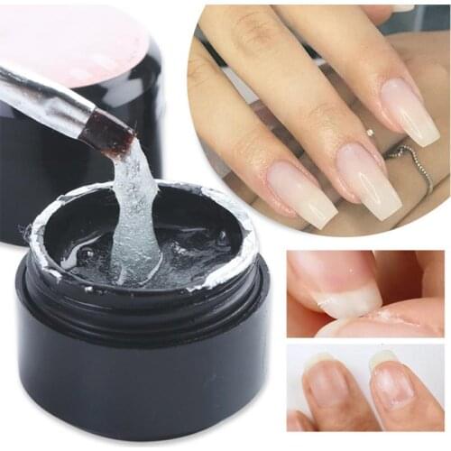 New Nail Fiber UV Gel Polish Fiberglass Extension UV Building Gel Varnish Repair Broken Nails Soak The Nail Extension UV Gel/TS