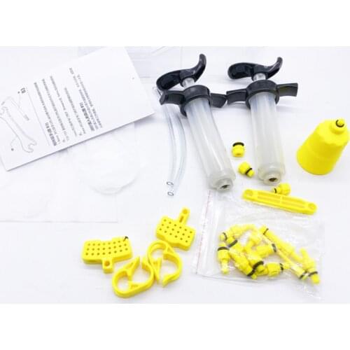 Universal Bicycle Hydraulic Disc Brake Oil Bleed kit Disc Change Oil Injection Tool Disc Brake Oil Filling Tool kit Bike Brake