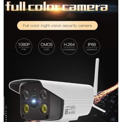 Vstarcam New Wifi Camera 2MP 1080P CCTV Waterproof Outdoor Full Color Night Vision Security Camera Infrared Bullet Audio Camera