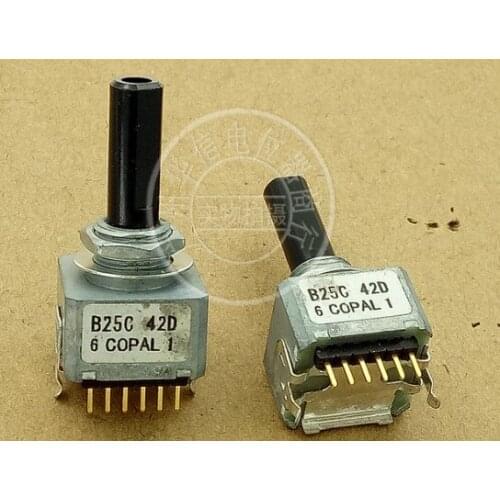 [YK] Original step 24 point photoelectric encoder with 6 feet Japan COPAL B25C 42D switch