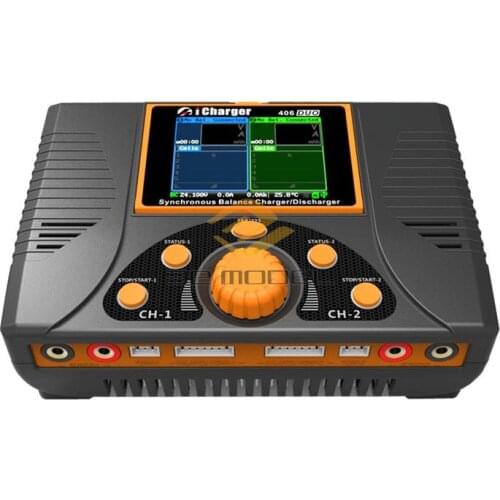 ICharger 406DUO 6S/40A/1400W Lilo/LiPo/Life/NiMH/NiCD DC Battery Charger For RC Car Helicopter