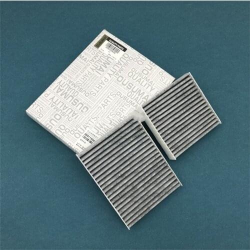 1Pair Active Carbon Car Cabin Filter Suit For Peugeot 2008 207CC DS3 For Citroen C4 OEM NO 6447VX