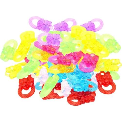 100Pcs Plastic Butterfly Pendants Charms Beading DIY Jewelry Making Hair Bow Dangles Bangles Crafting Scrapbooks Project