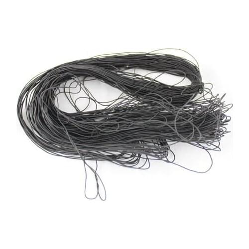 255 Meters Black elastic cord 1mm #19984