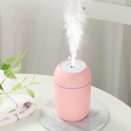 260ml Nano Spray Colorful Cup Air Humidifier Ultrasonic USB Mist Maker With Colorful Lamps Mini For Office Home Car Air Purifier