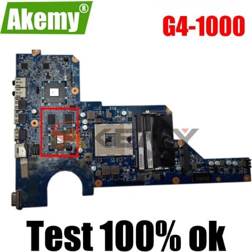 650199-001 636375-001 for HP pavilion DAOR13MB6E1 G4-1000 G4 G6 laptop motherboard with hm65 chipset 100% full tested ok