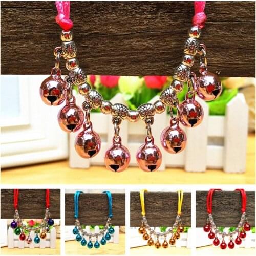 Pet dog bell collar lanyard dog bell Necklace cat bell Teddy pet accessories cat and dog accessories