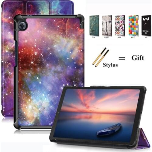 Funda Coque For Huawei MatePad T8 case Tri-Folding Ultra Slim cover for huawei Mate Pad T8 Case Kobe2-L03 KOB2-L09 tablet +Pen