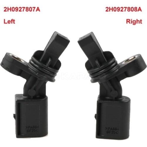 2pcs ABS Wheel Speed Sensor 2H0927807A 2H0927808A Rear Left&Right For Audi VW Volkswagen Amarok Pickup