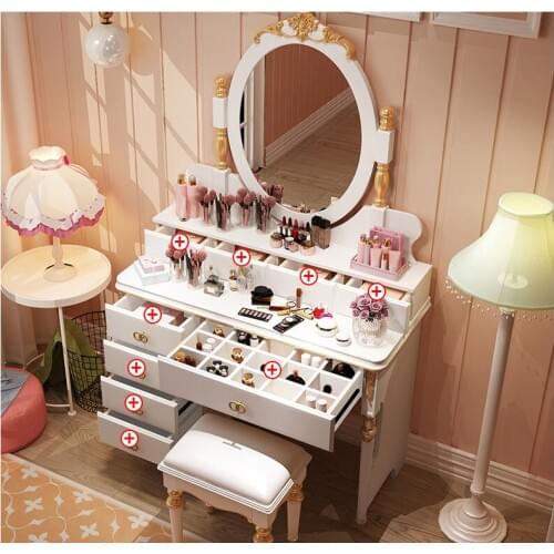 European style dressing table dressing table multifunctional dressing table