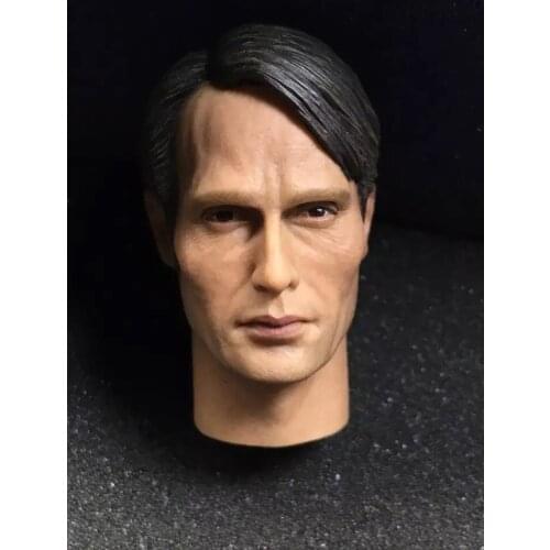 Custom 1/6 Scale Hannibal Mads Mikkelsen Galen Erso Head Sculpt Fit 12" Body Action figures ELEVEN 1/6 TV