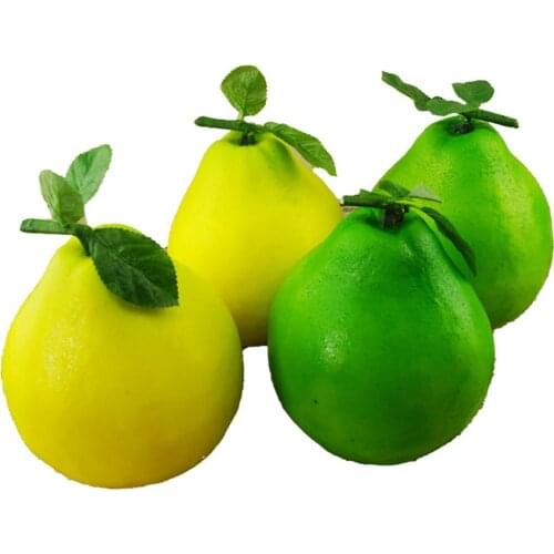 1pcs 15cm*20cm High imitation Fake artificial grapefruit Fruit model&plastic fake simulated artificial grapefruit fruit