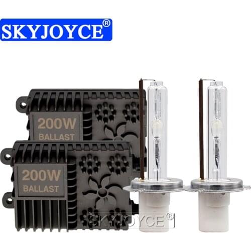 10 SETS SKYJOYCE FAST START 200W Xenon KIT H1 H3 H7 H8 H11 HB3/4 D2H Xenon 200W 6000K 4300K 5000K 8000K HID XENON Conversion Kit