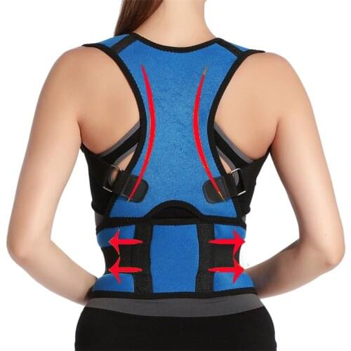Size L XL XXL Back Posture Corrector Belt Adjustable Clavicle Spine Back Shoulder Lumbar Posture Correction